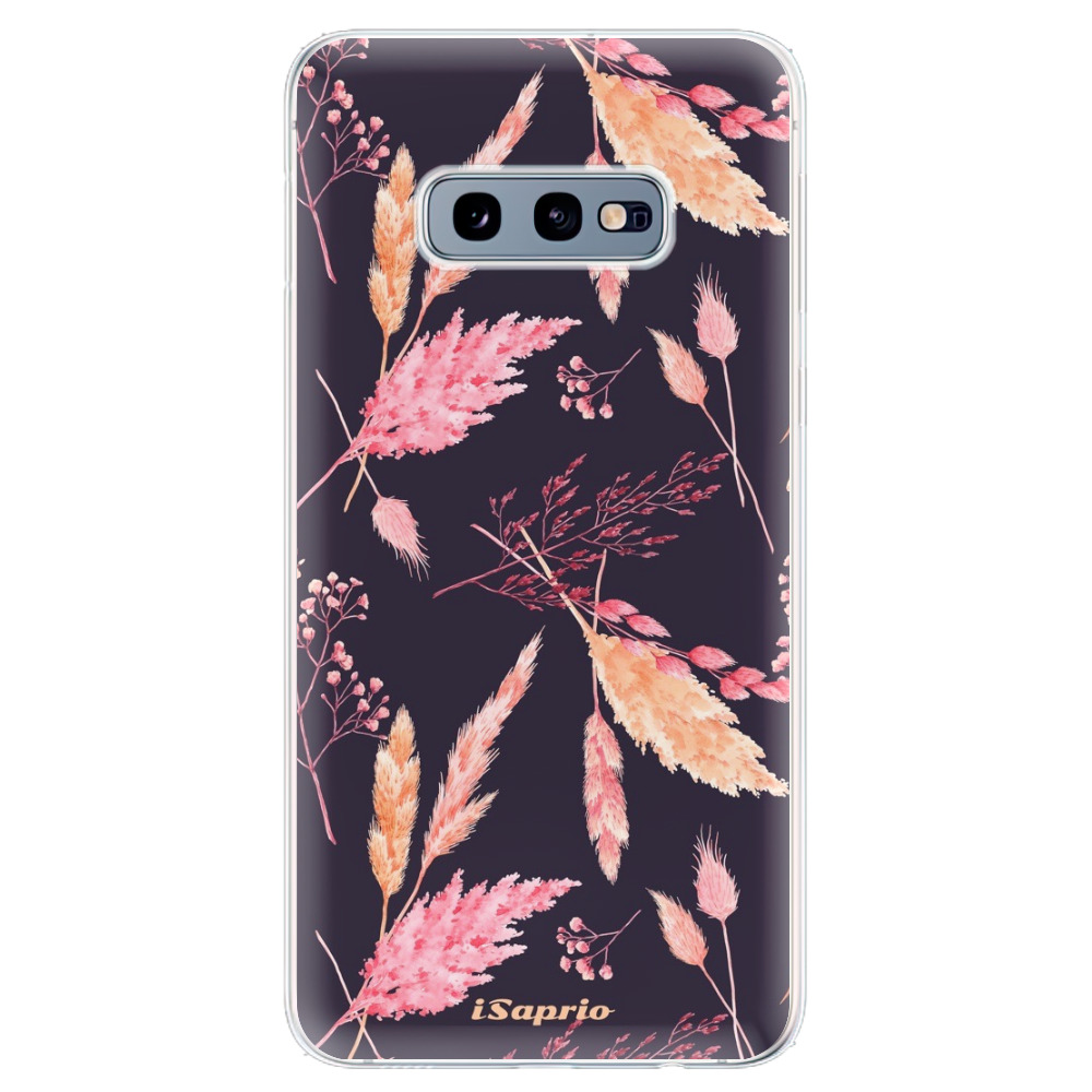 Odolné silikonové pouzdro iSaprio - Herbal Pattern - Samsung Galaxy S10e