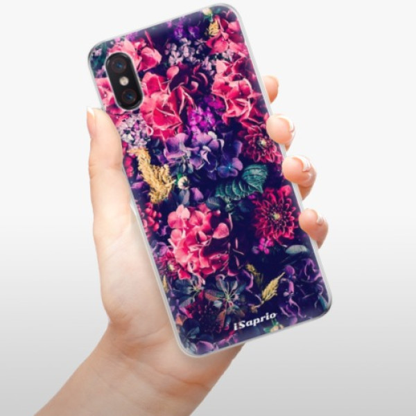 Odolné silikonové pouzdro iSaprio - Flowers 10 - Xiaomi Mi 8 Pro