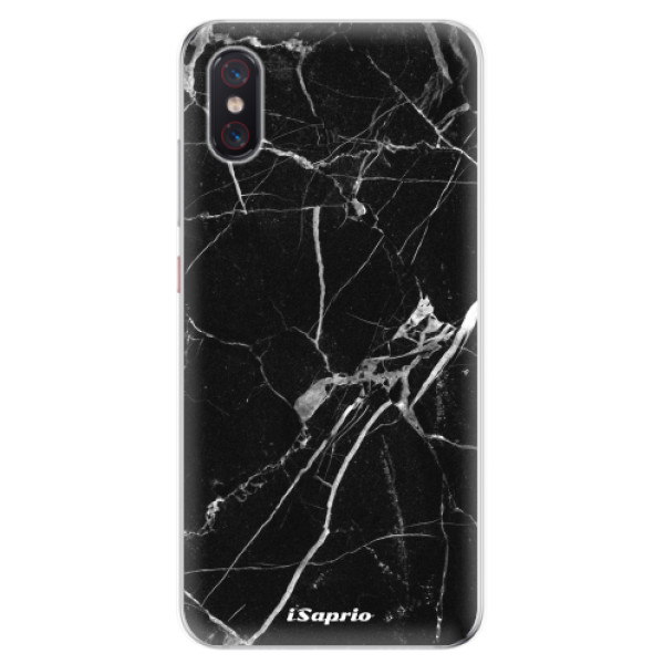 Odolné silikonové pouzdro iSaprio - Black Marble 18 - Xiaomi Mi 8 Pro