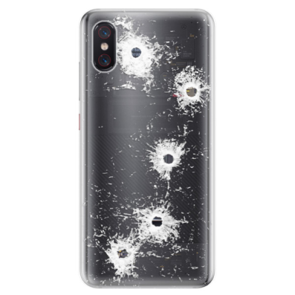 Odolné silikonové pouzdro iSaprio - Gunshots - Xiaomi Mi 8 Pro