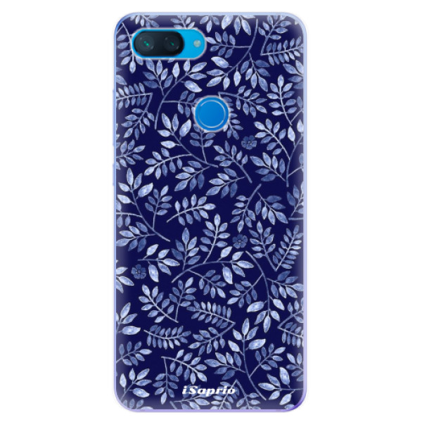 Odolné silikonové pouzdro iSaprio - Blue Leaves 05 - Xiaomi Mi 8 Lite