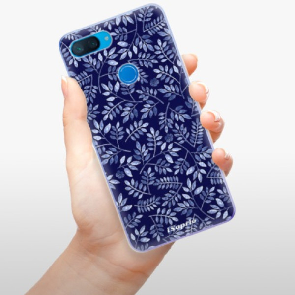 Odolné silikonové pouzdro iSaprio - Blue Leaves 05 - Xiaomi Mi 8 Lite