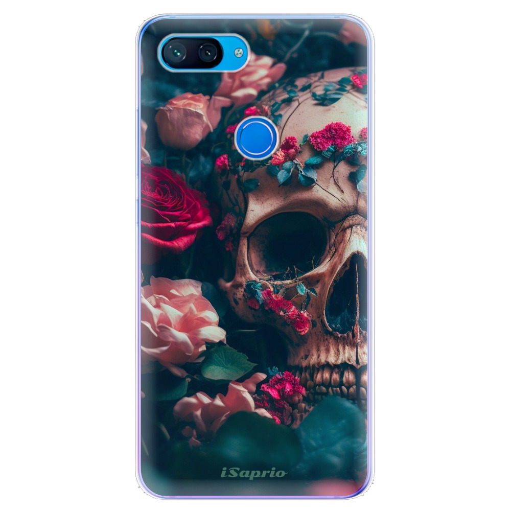 Odolné silikonové pouzdro iSaprio - Skull in Roses - Xiaomi Mi 8 Lite