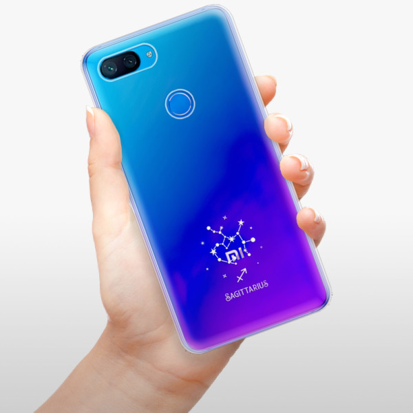 Odolné silikonové pouzdro iSaprio - čiré - Střelec - Xiaomi Mi 8 Lite