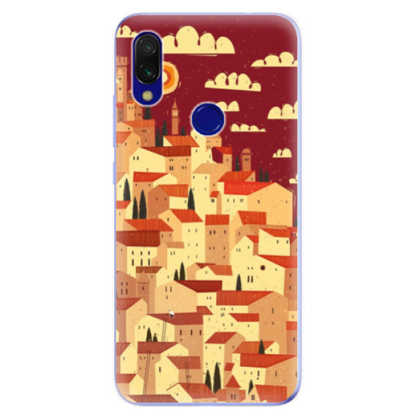 Odolné silikonové pouzdro iSaprio - Mountain City - Xiaomi Redmi 7