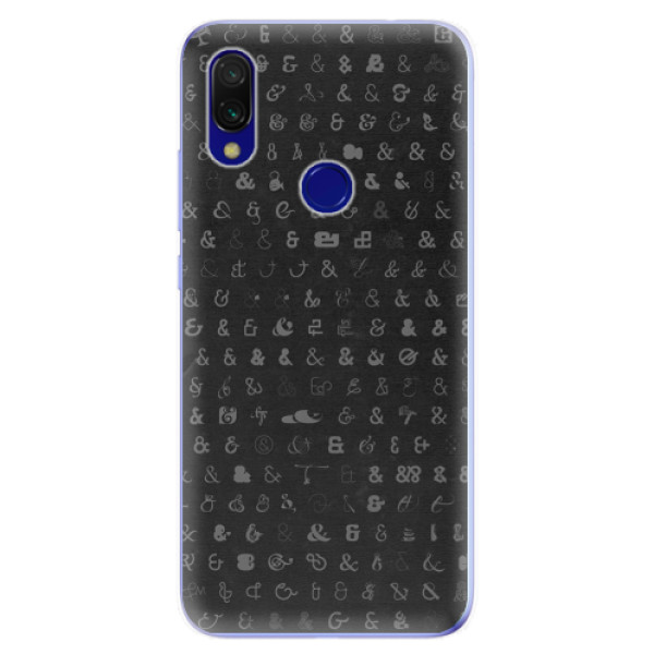 Odolné silikonové pouzdro iSaprio - Ampersand 01 - Xiaomi Redmi 7