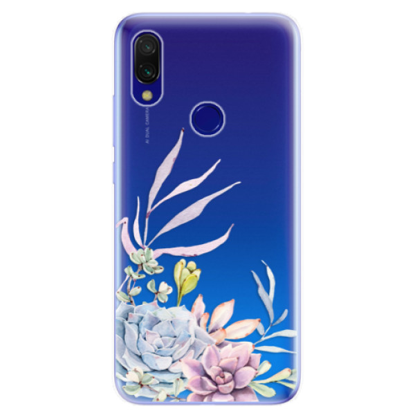 Odolné silikonové pouzdro iSaprio - Succulent 01 - Xiaomi Redmi 7