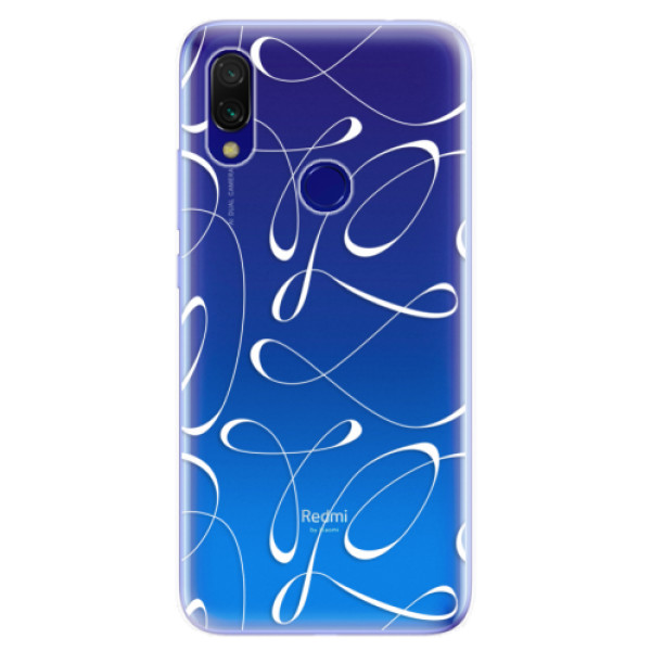 Odolné silikonové pouzdro iSaprio - Fancy - white - Xiaomi Redmi 7