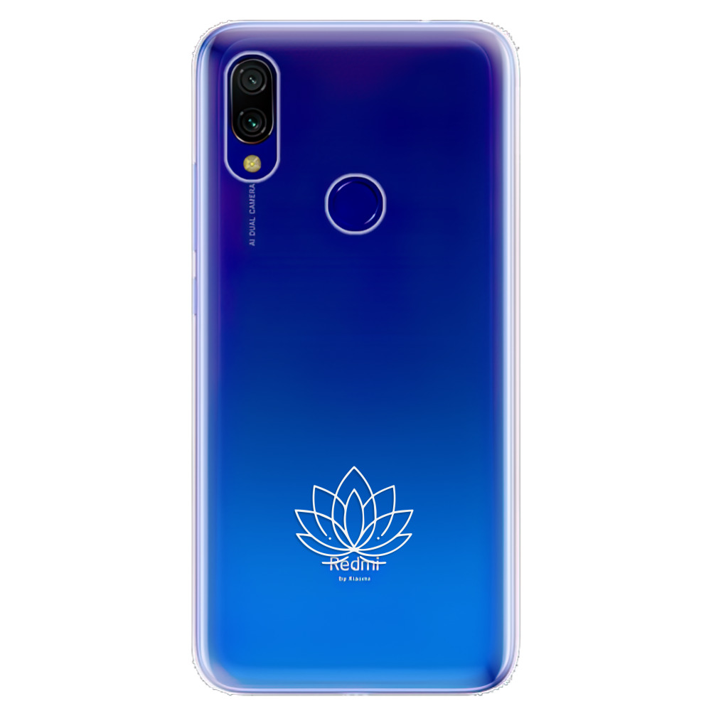 Odolné silikonové pouzdro iSaprio - čiré - Lotos - Xiaomi Redmi 7