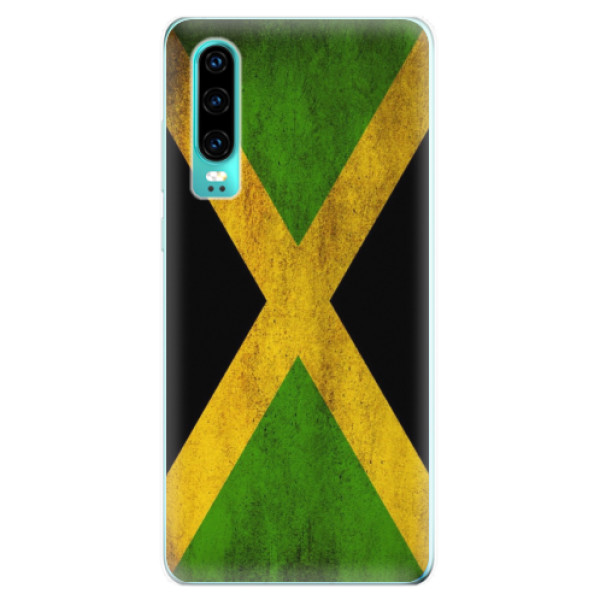 Odolné silikonové pouzdro iSaprio - Flag of Jamaica - Huawei P30