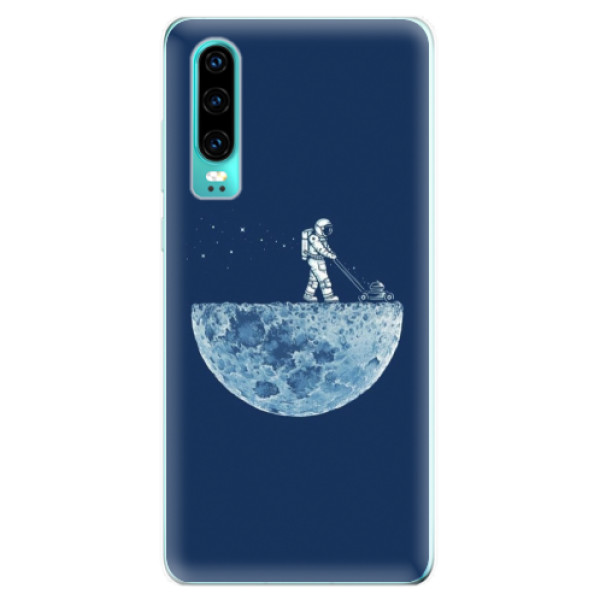 Odolné silikonové pouzdro iSaprio - Moon 01 - Huawei P30