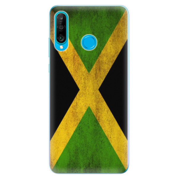 Odolné silikonové pouzdro iSaprio - Flag of Jamaica - Huawei P30 Lite