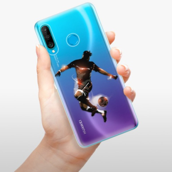 Odolné silikonové pouzdro iSaprio - Fotball 01 - Huawei P30 Lite