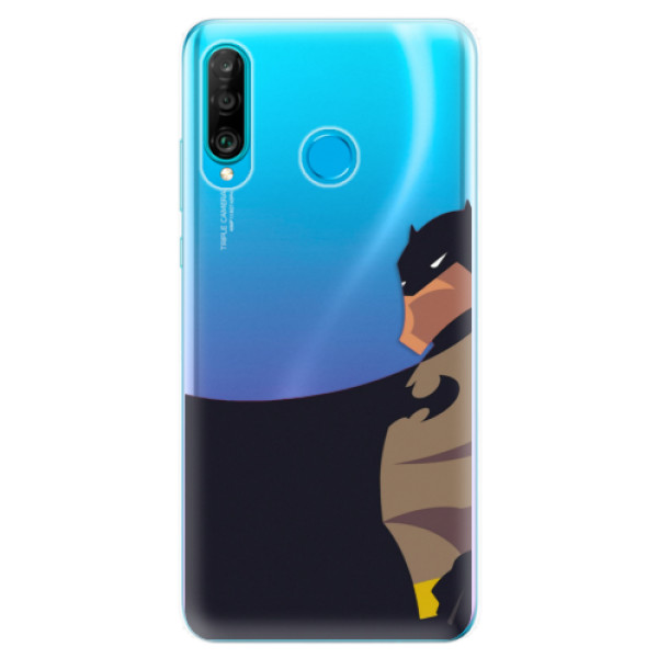 Odolné silikonové pouzdro iSaprio - BaT Comics - Huawei P30 Lite