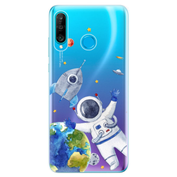 Odolné silikonové pouzdro iSaprio - Space 05 - Huawei P30 Lite