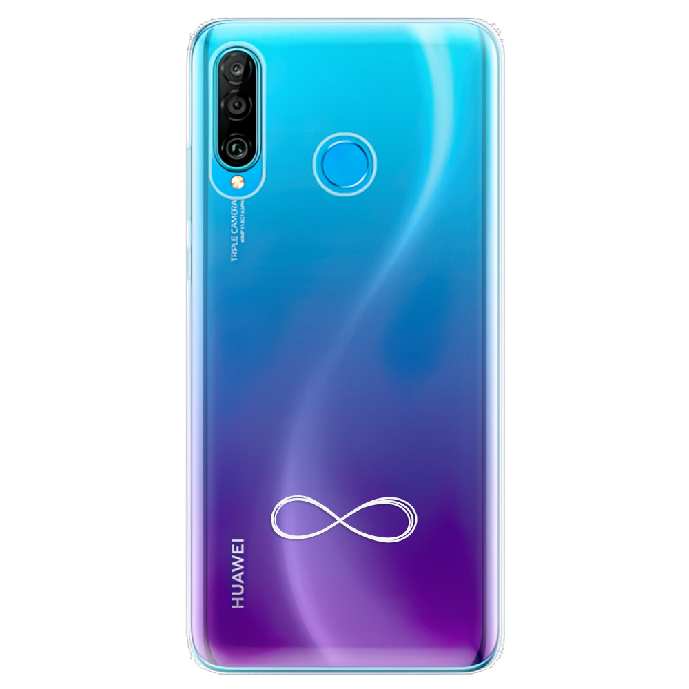 Odolné silikonové pouzdro iSaprio - čiré - Infinity - Huawei P30 Lite