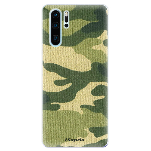 Odolné silikonové pouzdro iSaprio - Green Camuflage 01 - Huawei P30 Pro