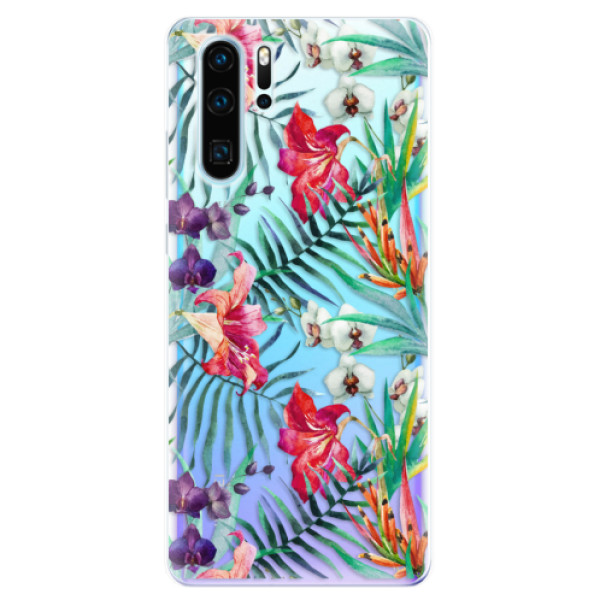 Odolné silikonové pouzdro iSaprio - Flower Pattern 03 - Huawei P30 Pro