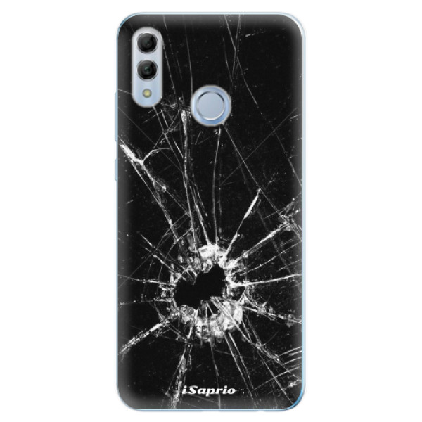 Silikonové odolné pouzdro iSaprio Broken Glass 10 na mobil Honor 10 Lite (Silikonový odolný kryt, obal, pouzdro iSaprio Broken Glass 10 na mobilní telefon Huawei Honor 10 Lite)