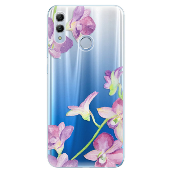 Odolné silikonové pouzdro iSaprio - Purple Orchid - Huawei Honor 10 Lite