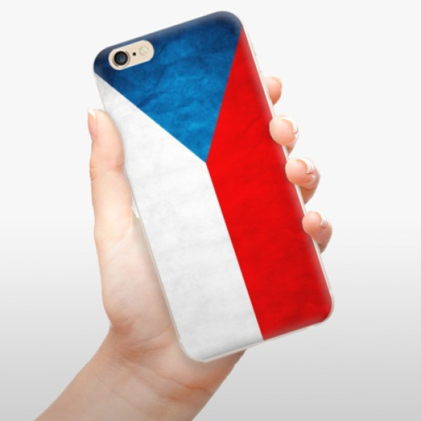 Odolné silikonové pouzdro iSaprio - Czech Flag - iPhone 6/6S