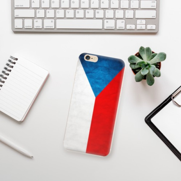 Odolné silikonové pouzdro iSaprio - Czech Flag - iPhone 6/6S