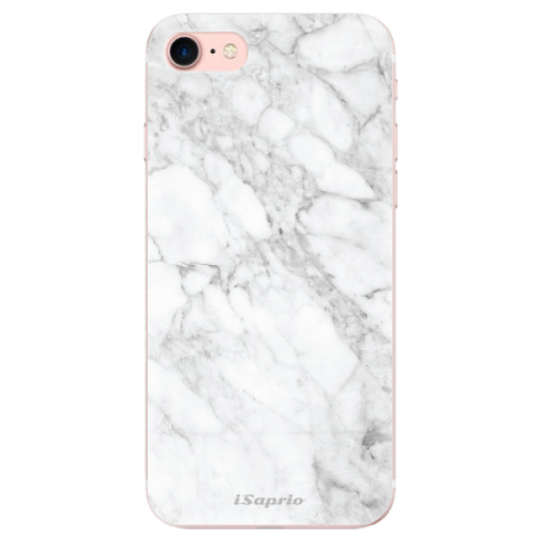 Odolné silikonové pouzdro iSaprio - SilverMarble 14 - iPhone 7