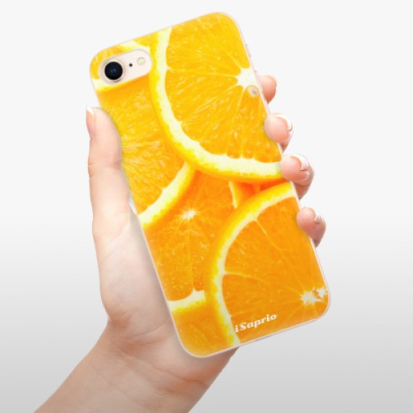 Odolné silikonové pouzdro iSaprio - Orange 10 - iPhone 8