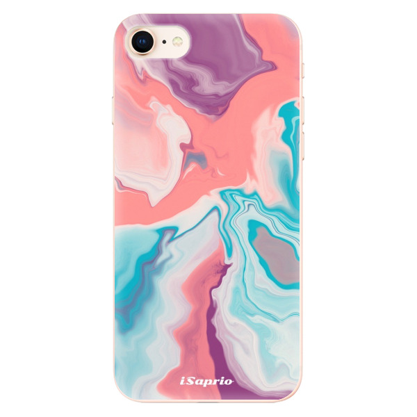 Odolné silikonové pouzdro iSaprio - New Liquid - iPhone 8