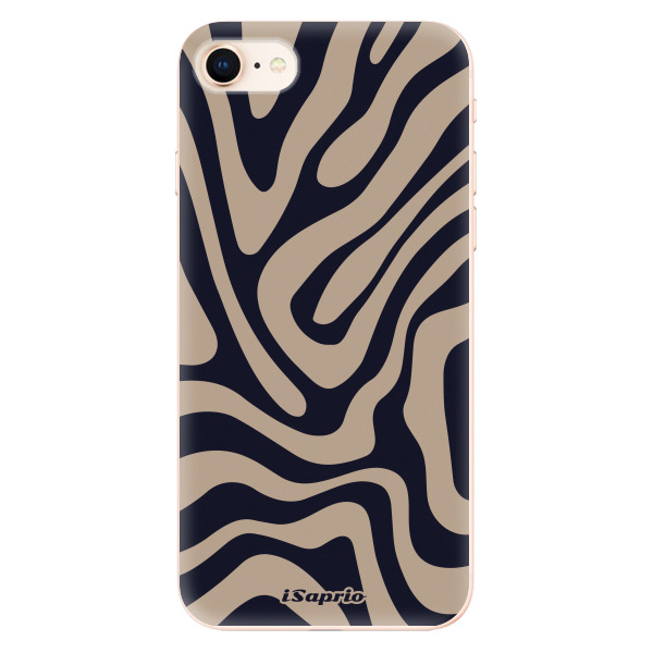 Odolné silikonové pouzdro iSaprio - Zebra Black - iPhone 8