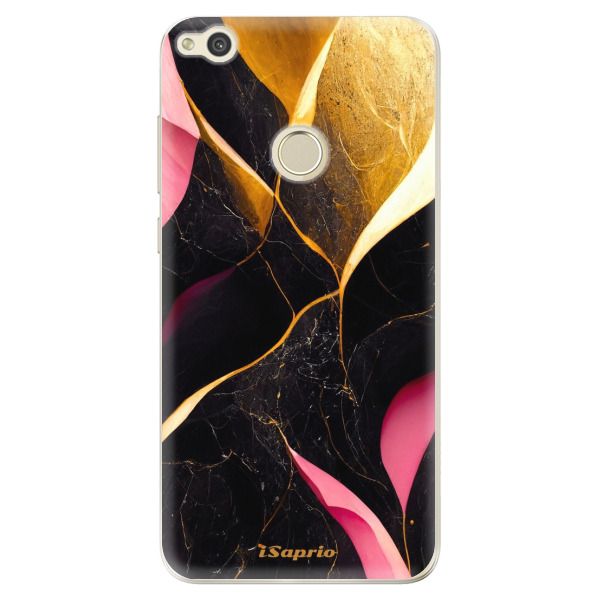 Odolné silikonové pouzdro iSaprio - Gold Pink Marble - Huawei P9 Lite 2017