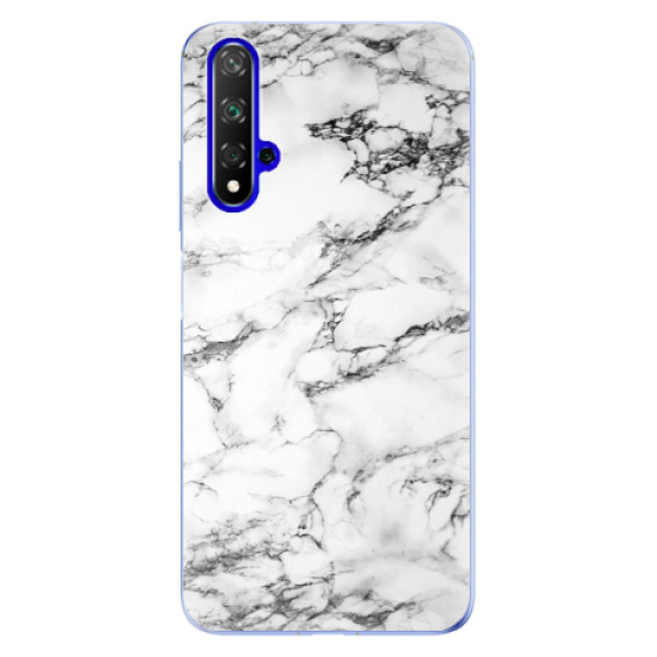 Odolné silikonové pouzdro iSaprio - White Marble 01 - Huawei Honor 20