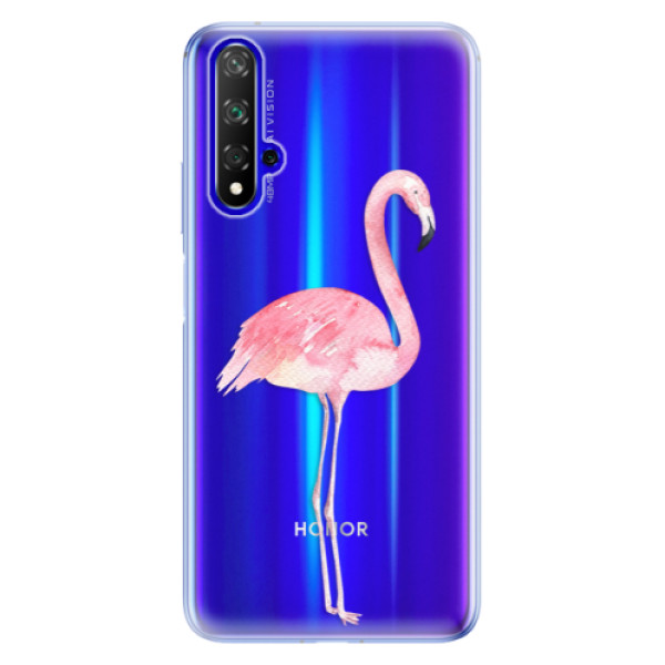 Odolné silikonové pouzdro iSaprio - Flamingo 01 - Huawei Honor 20