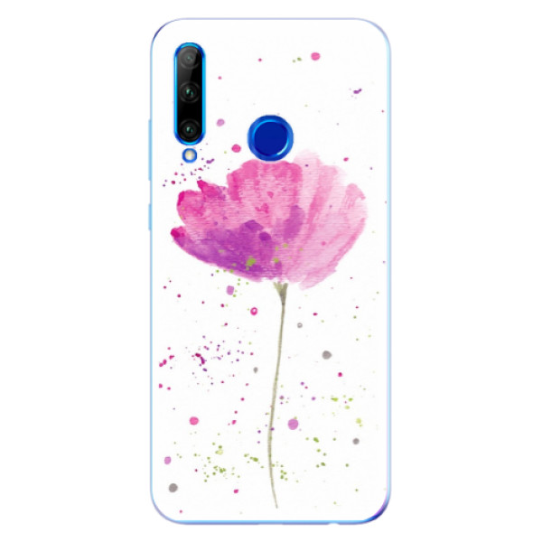 Odolné silikonové pouzdro iSaprio - Poppies - Huawei Honor 20 Lite