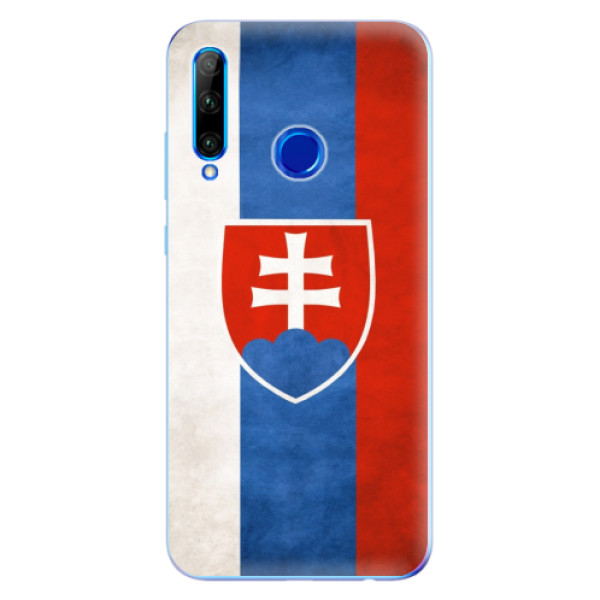 Odolné silikonové pouzdro iSaprio - Slovakia Flag - Huawei Honor 20 Lite