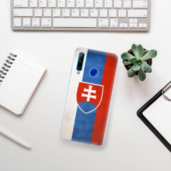 Odolné silikonové pouzdro iSaprio - Slovakia Flag - Huawei Honor 20 Lite