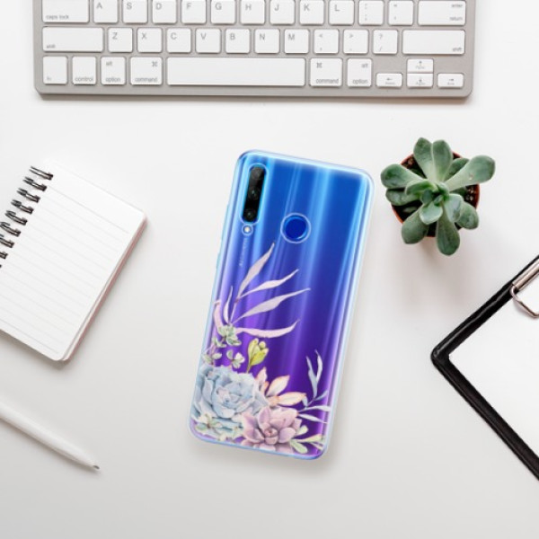 Odolné silikonové pouzdro iSaprio - Succulent 01 - Huawei Honor 20 Lite