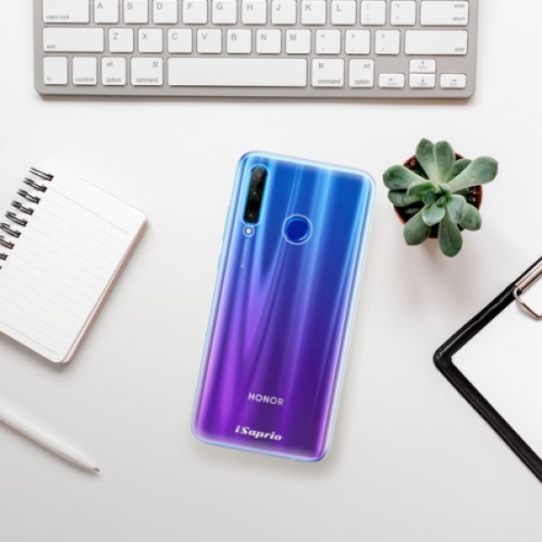 Odolné silikonové pouzdro iSaprio - 4Pure - mléčný bez potisku - Huawei Honor 20 Lite