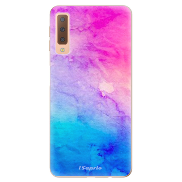 Odolné silikonové pouzdro iSaprio - Watercolor Paper 01 - Samsung Galaxy A7 (2018)