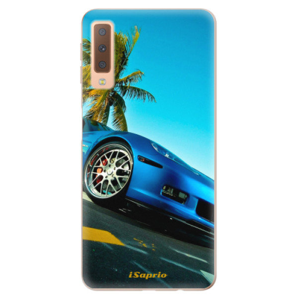 Odolné silikonové pouzdro iSaprio - Car 10 - Samsung Galaxy A7 (2018)