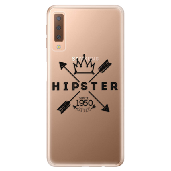Odolné silikonové pouzdro iSaprio - Hipster Style 02 - Samsung Galaxy A7 (2018)