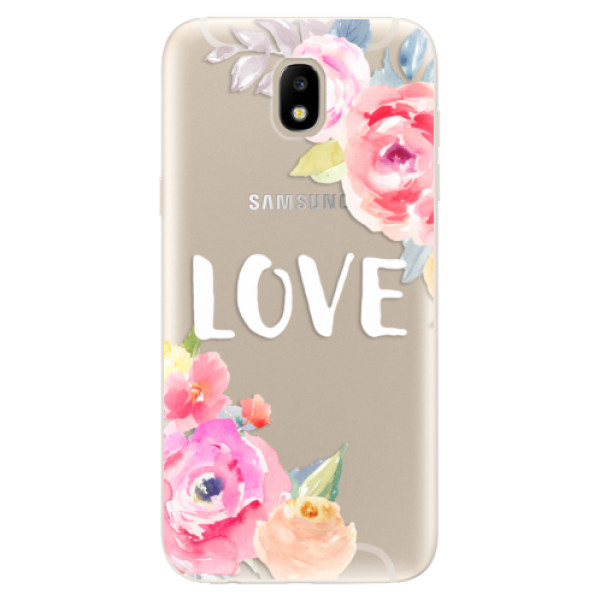 Odolné silikonové pouzdro iSaprio - Love - Samsung Galaxy J5 2017