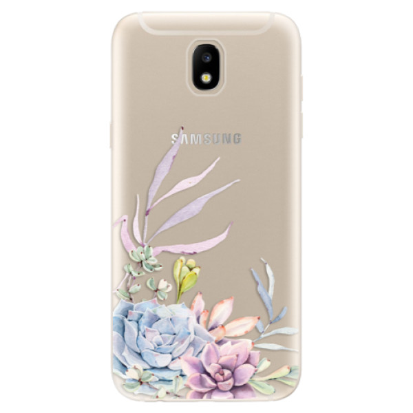 Odolné silikonové pouzdro iSaprio - Succulent 01 - Samsung Galaxy J5 2017