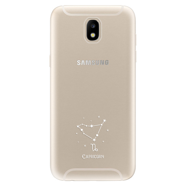 Odolné silikonové pouzdro iSaprio - čiré - Kozoroh - Samsung Galaxy J5 2017