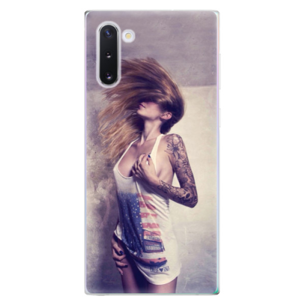 Odolné silikonové pouzdro iSaprio - Girl 01 - Samsung Galaxy Note 10