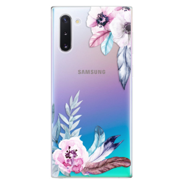 Odolné silikonové pouzdro iSaprio - Flower Pattern 04 - Samsung Galaxy Note 10