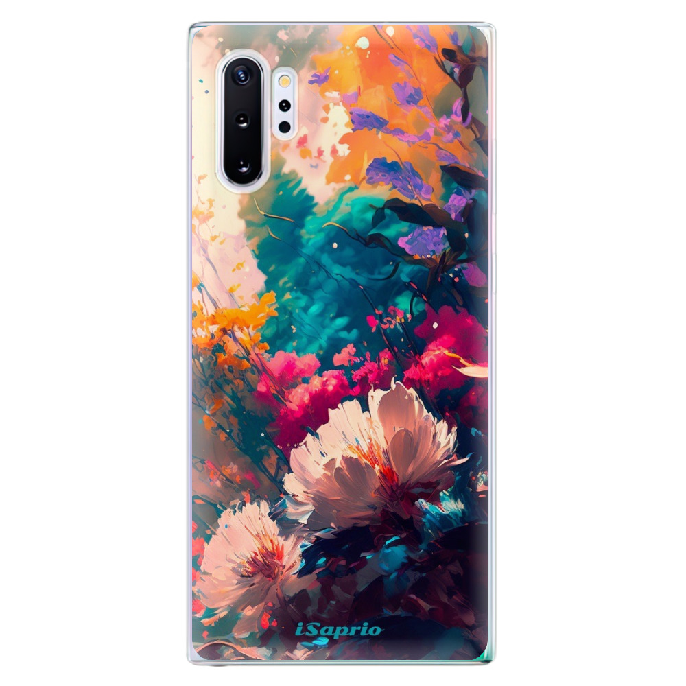 Odolné silikonové pouzdro iSaprio - Flower Design - Samsung Galaxy Note 10+
