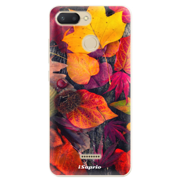 Odolné silikonové pouzdro iSaprio - Autumn Leaves 03 - Xiaomi Redmi 6