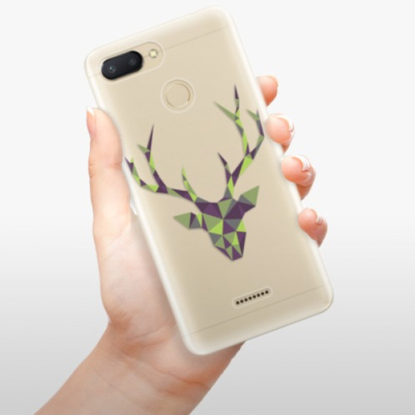 Odolné silikonové pouzdro iSaprio - Deer Green - Xiaomi Redmi 6