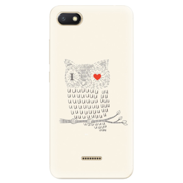 Odolné silikonové pouzdro iSaprio - I Love You 01 - Xiaomi Redmi 6A